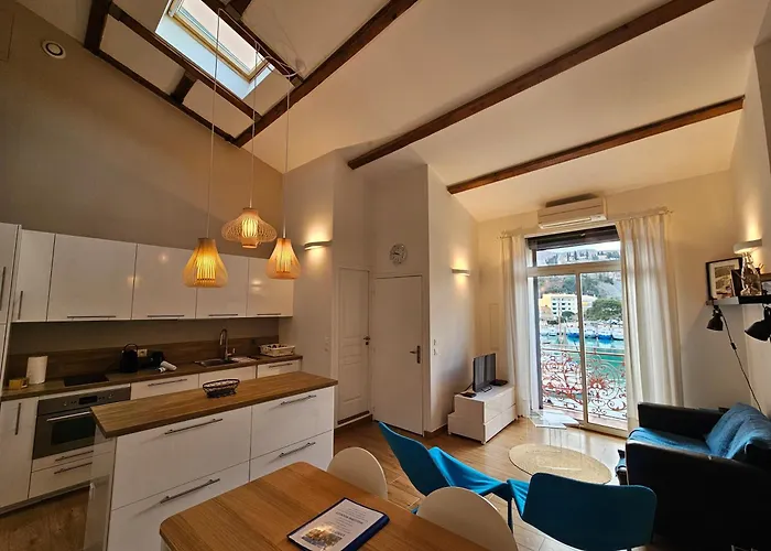 La Maison Sur Le Port 4 Pers Vue Mer